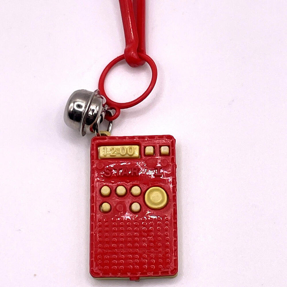 Vintage 1980s Plastic Bell Charm CALCULATOR Charm for 80s Necklace